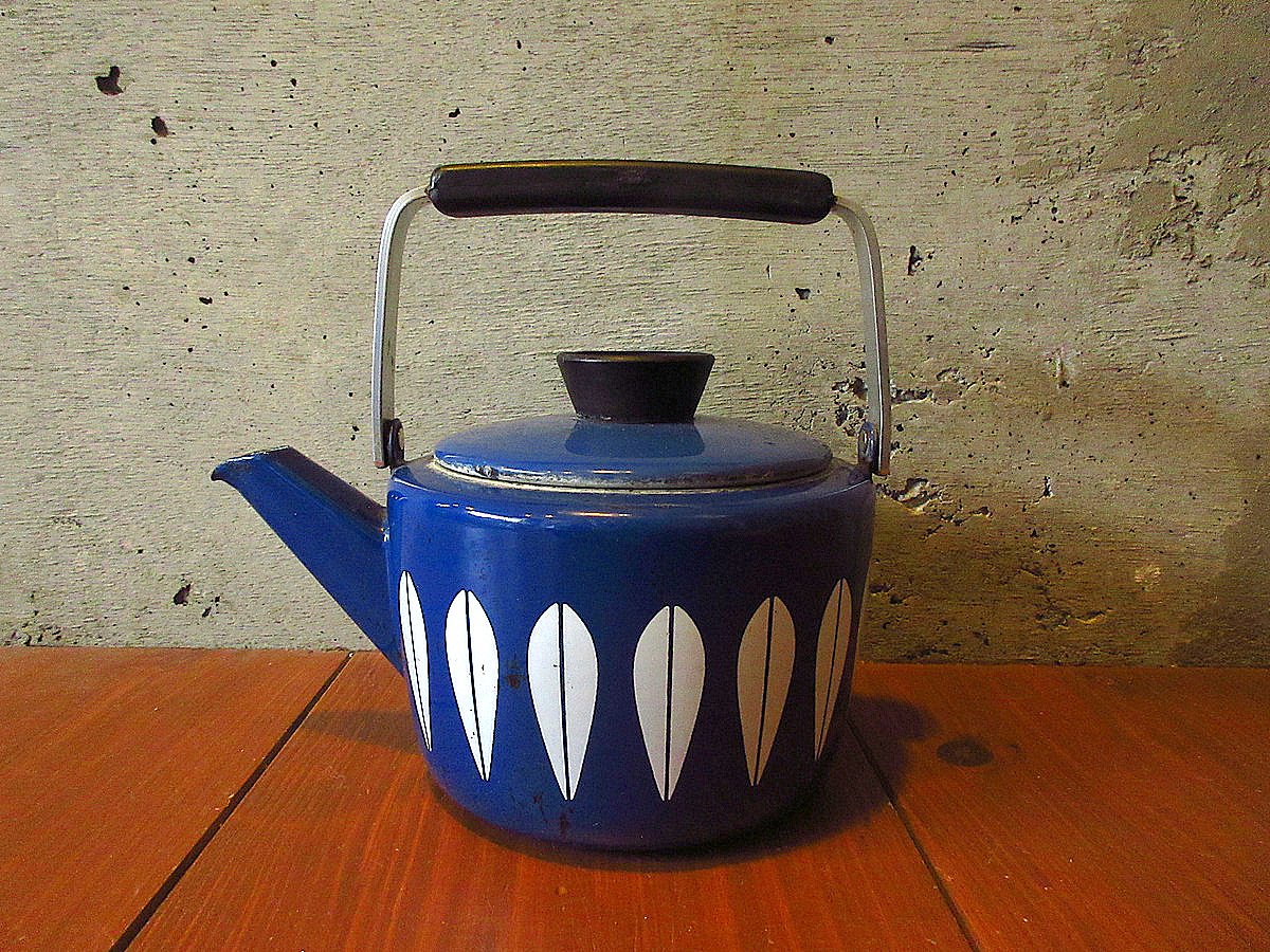 ビンテージ○Cathrineholm Lotusホーローケトル○240712k6-tbwrキャ