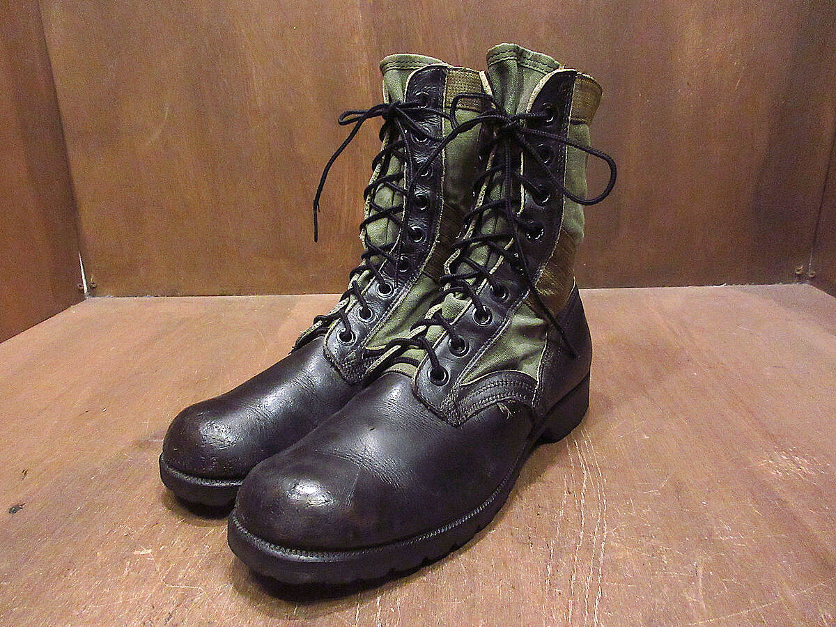 ビンテージ60's70's○U.S.ARMYトロピカルコンバットブーツsize 9R○2110