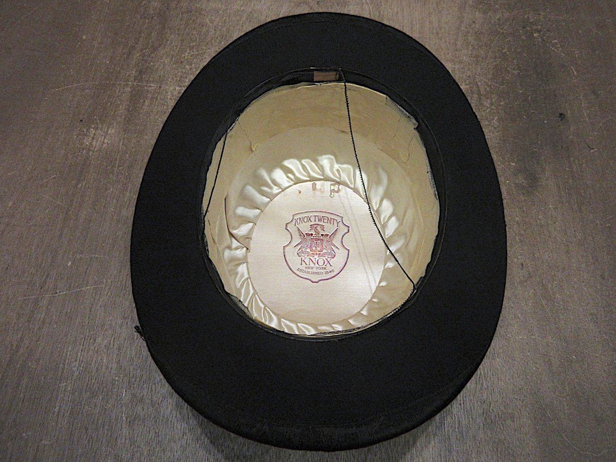 オースチンリード 30sヴィンテージ 超希少 ボーラーハット 黒 Lサイズ オースチンリード 30sヴィンテージ 超希少 ボーラーハット 黒 Lサイズ