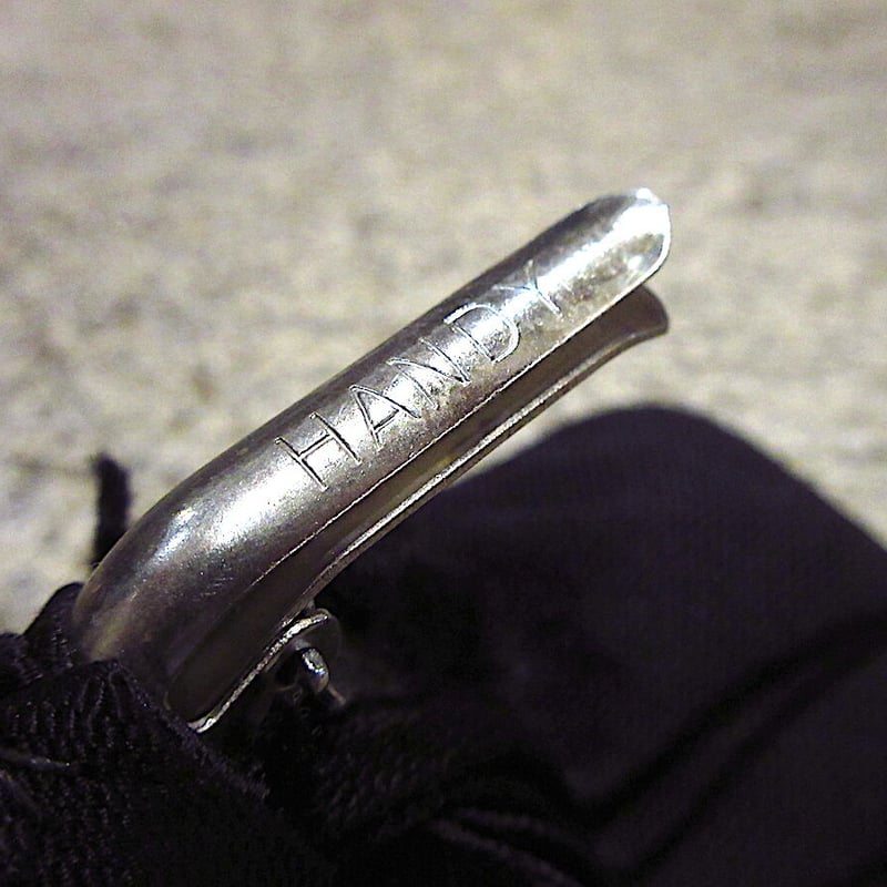 ビンテージ50's60's○ORMOND HANDYクリップ式蝶ネクタイ黒○230227m2-