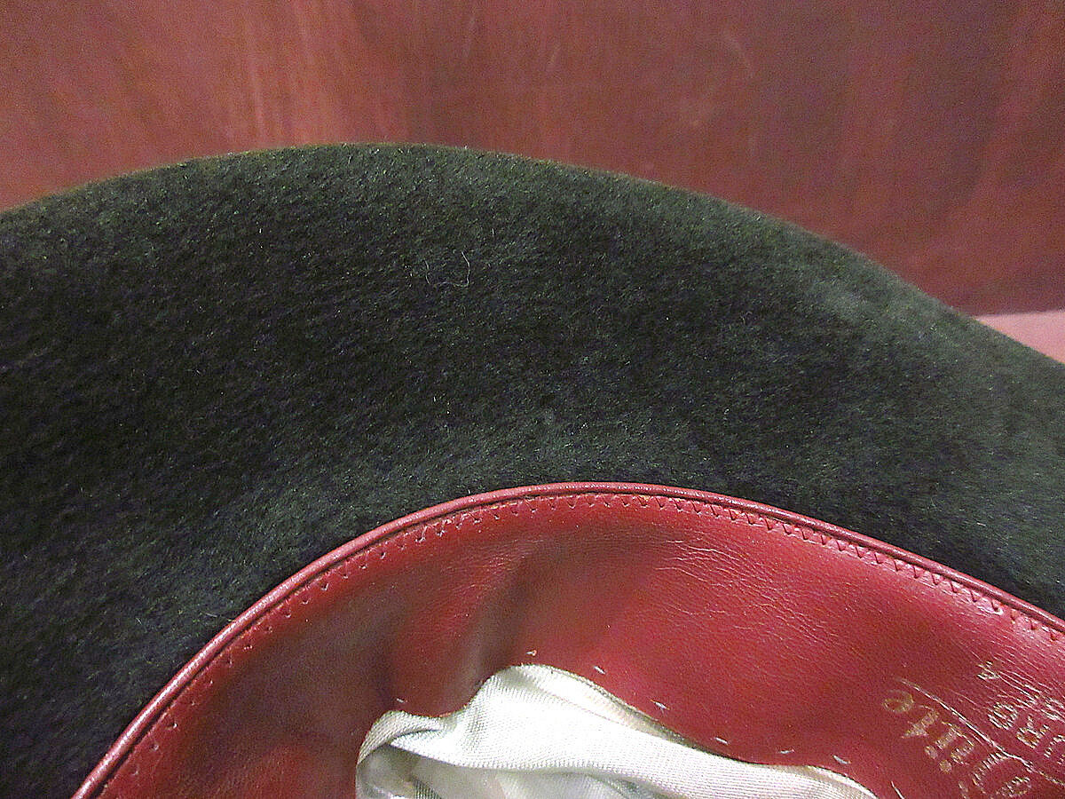 ビンテージ-60's○Collinsチロリアンハット深緑○210930s2-m-ht-flt
