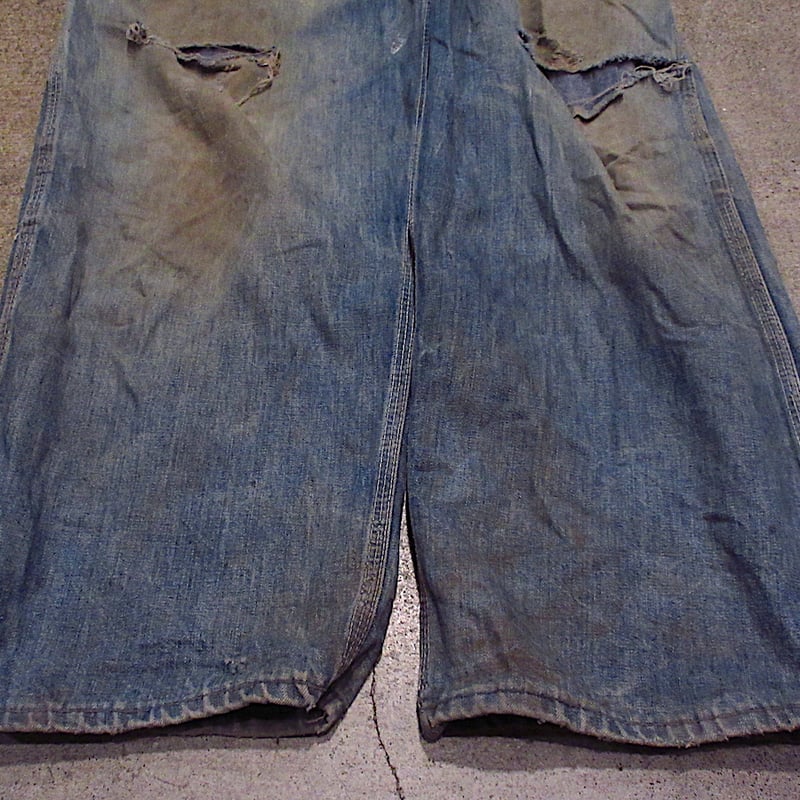 ビンテージ60's○OSHKOSHデニムオーバーオール実寸W92cm○240203m7-m-o