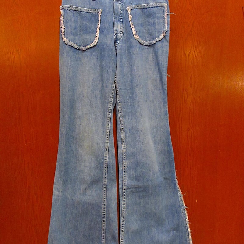 ビンテージ70's○BIG YANKフレアジーンズ実寸W70cm○220805r1-w ビンテージ70's○BIG YANKフレアジーンズ実寸W70cm○220805r1-w
