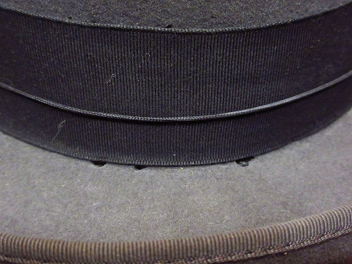 ビンテージ50s○Disneyフェルトホンブルグハットグレー○220127k4-m-ht