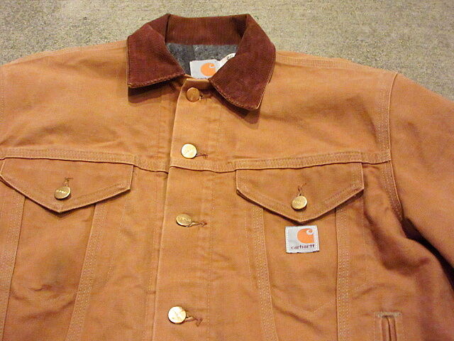 Carhartt 裏地ブランケットダック地トラッカージャケット Size