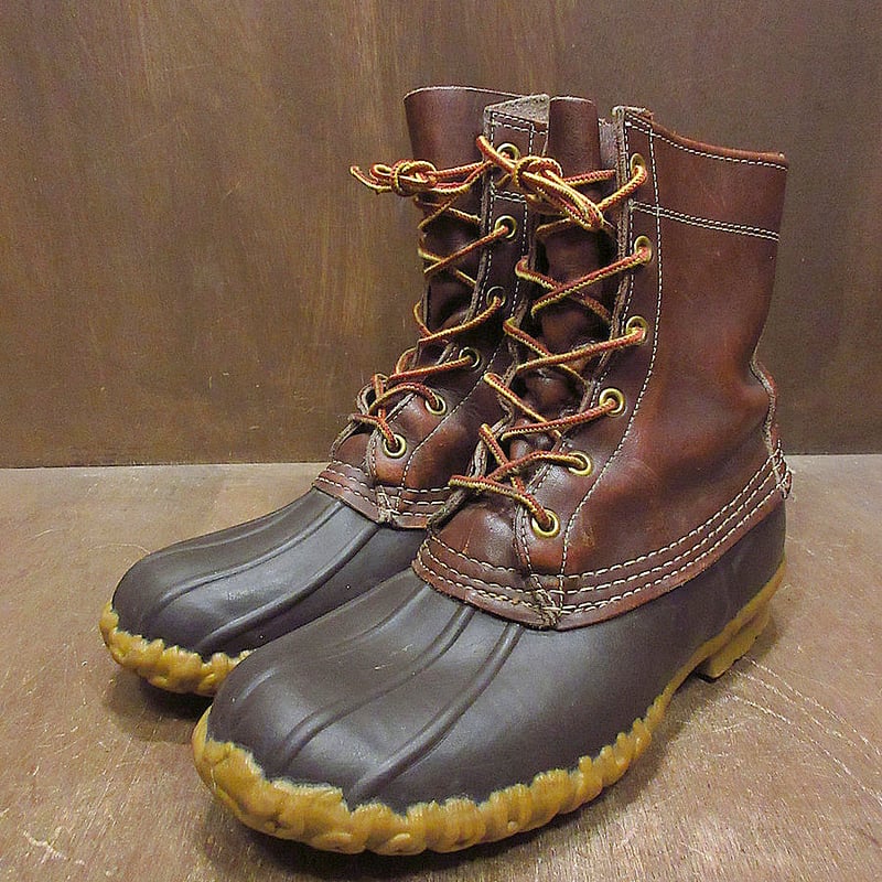 ビンテージ80's○L.L.Beanビーンブーツ茶○240404j1-m-bt-25cm ビンテージ80's○L.L.Beanビーンブーツ茶○240404j1-m-bt-25cm