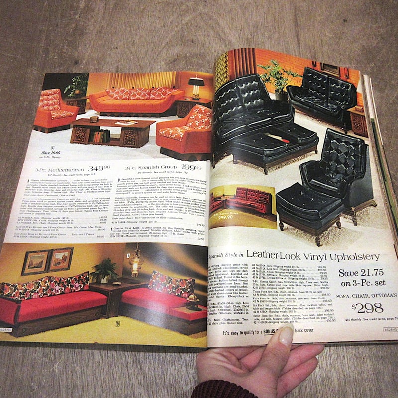 ビンテージ70's○ALDENS 1972 FALL AND WINTERカタログ○26032