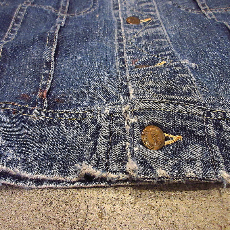 ビンテージ60's○Lee 101-Jデニムジャケット○210703s5-m-jk-dnm 1