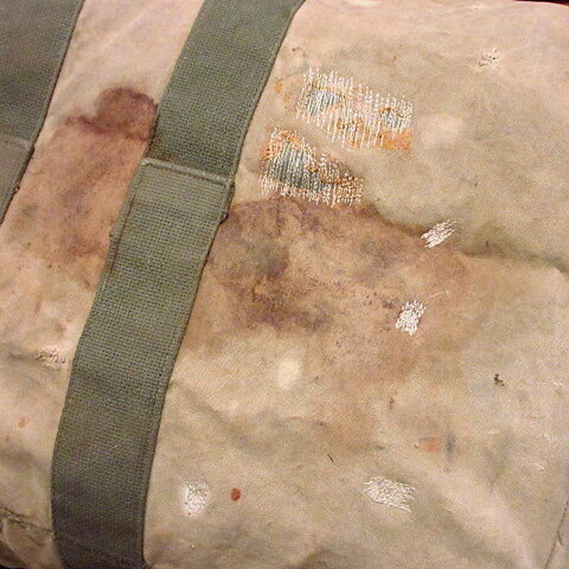 ビンテージ40's○ミリタリー AN-6505アビエイターキットバッグ