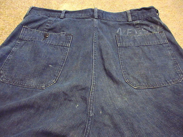 ビンテージ50's○U.S.NAVYデニムセーラーパンツW88cm○200805s2 ビンテージ50's○U.S.NAVYデニムセーラーパンツW88cm○200805s2