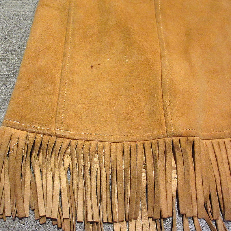 ビンテージ~70's○BERMAN BUCKSKIN CO.ディアスキンスウェード