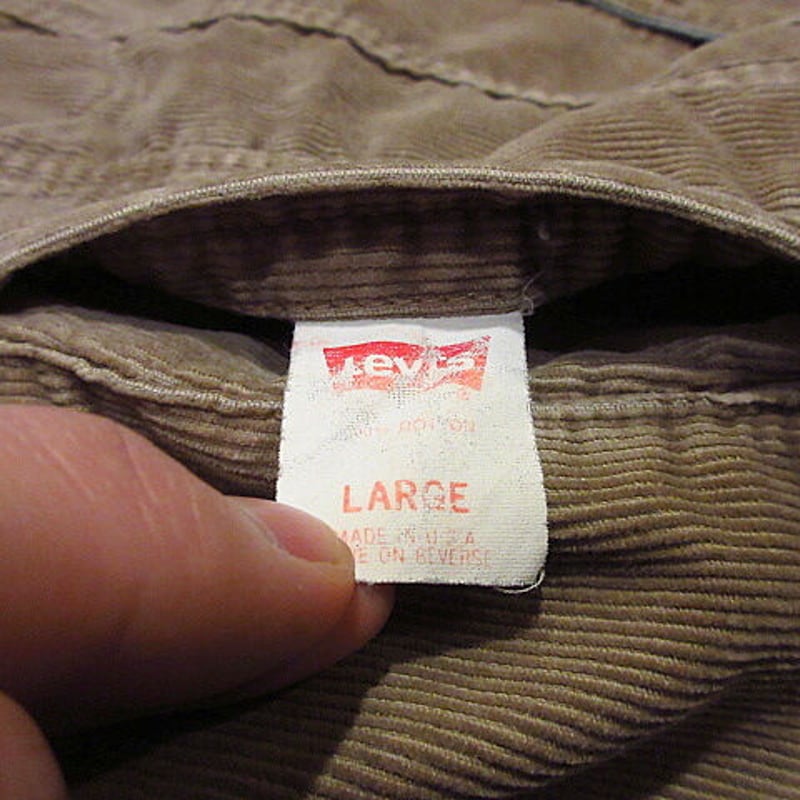 ビンテージ80's○Levi's 70548デニム×コーデュロイリバーシブル