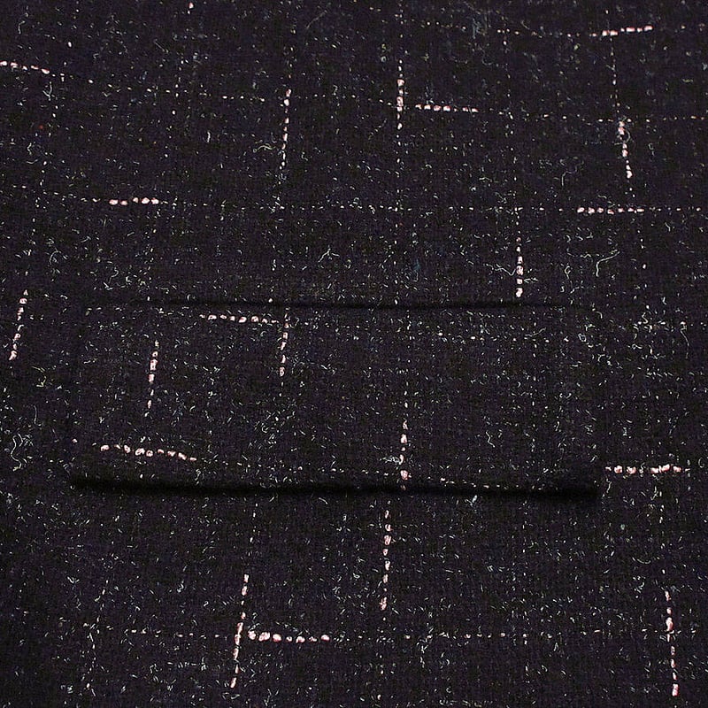 ビンテージ40's50's○レディースピンチバックネップ織りウール3Bスーツ