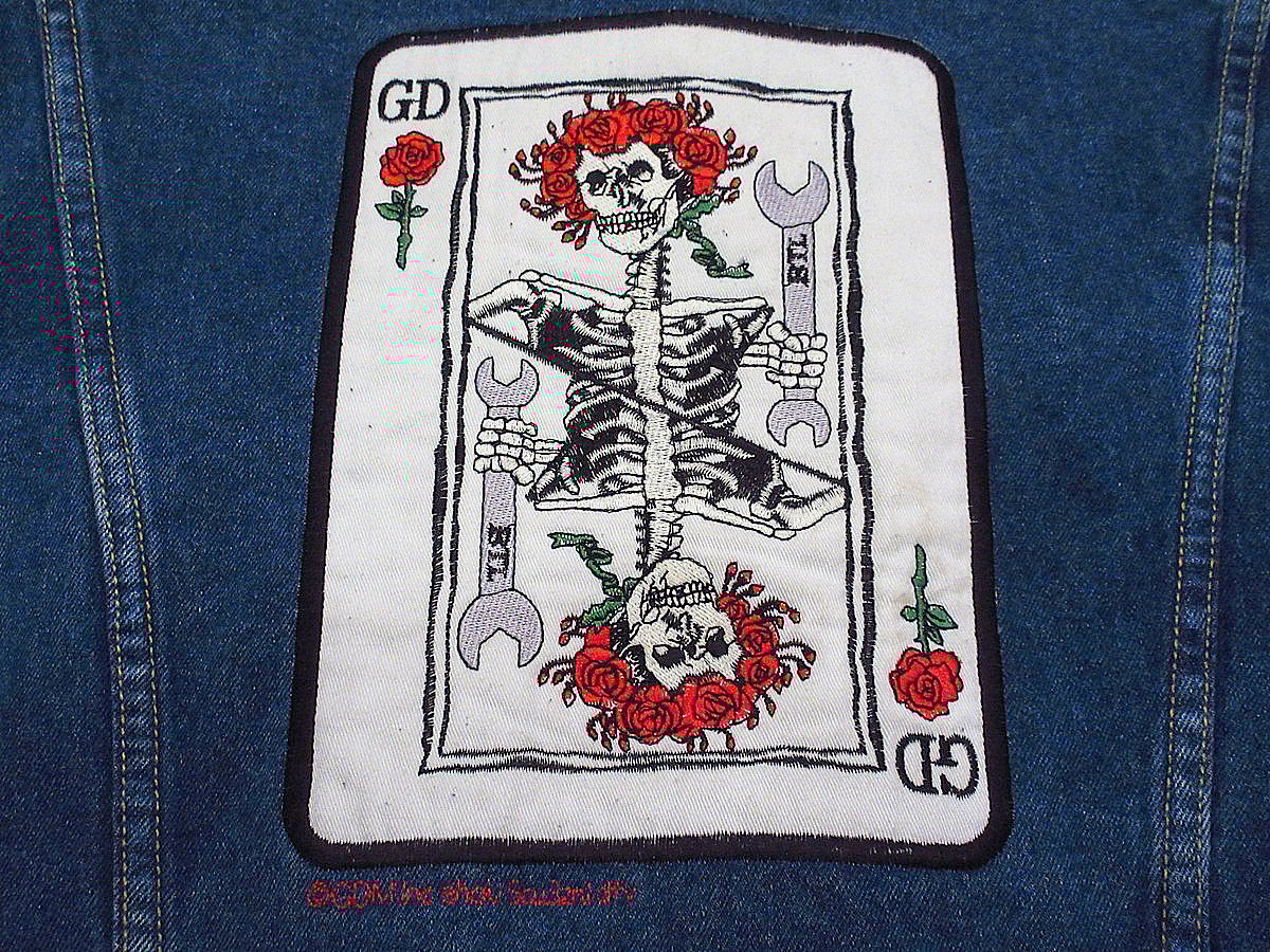 LEVI'S デニムジャケット グレイトフル・デッドワッペン付き Mサイズ fit=scale-down,w=1200