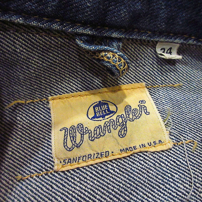 状態S]当時物白タグ60s Wrangler デニム 124MJヴィンテージ 2026年最新