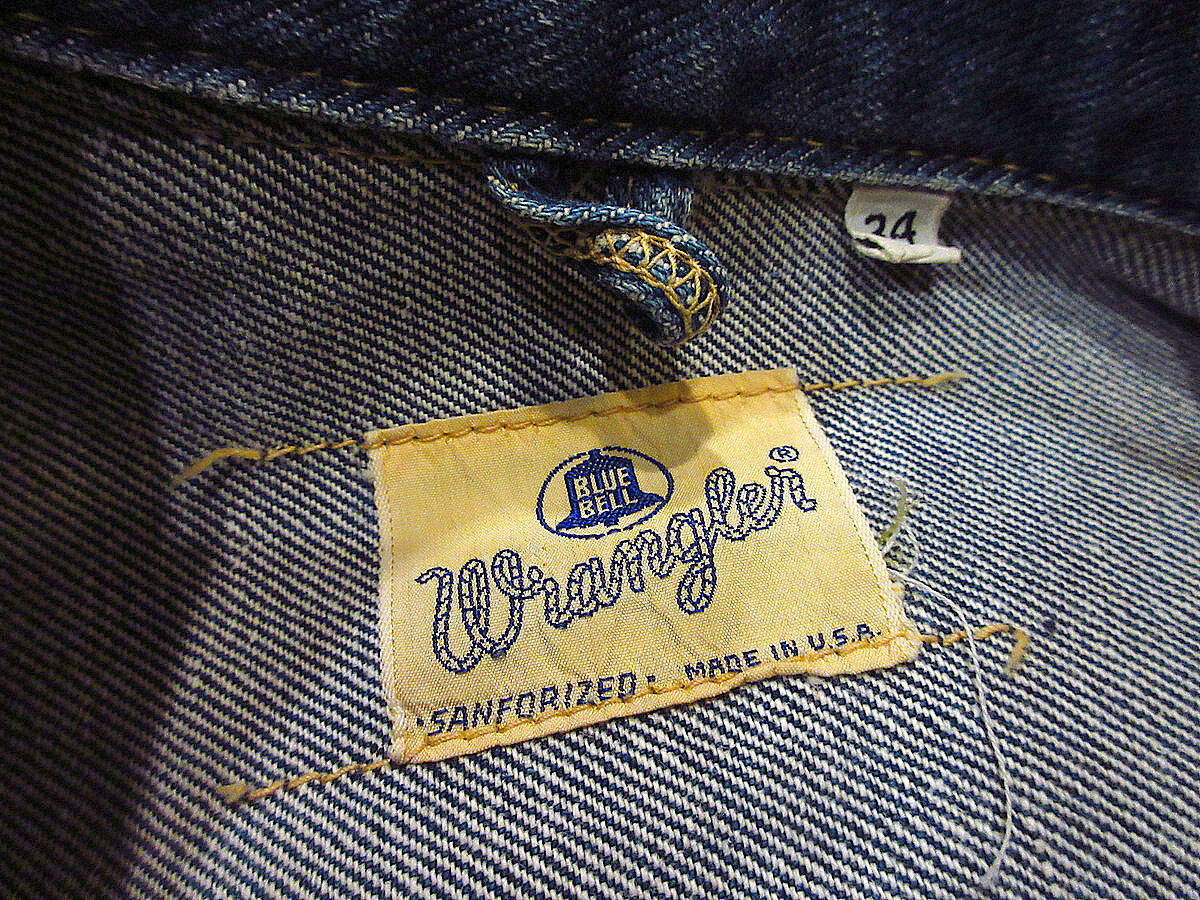 ビンテージ60's○Wrangler 124MJ size 34○220508s1-m-jk-