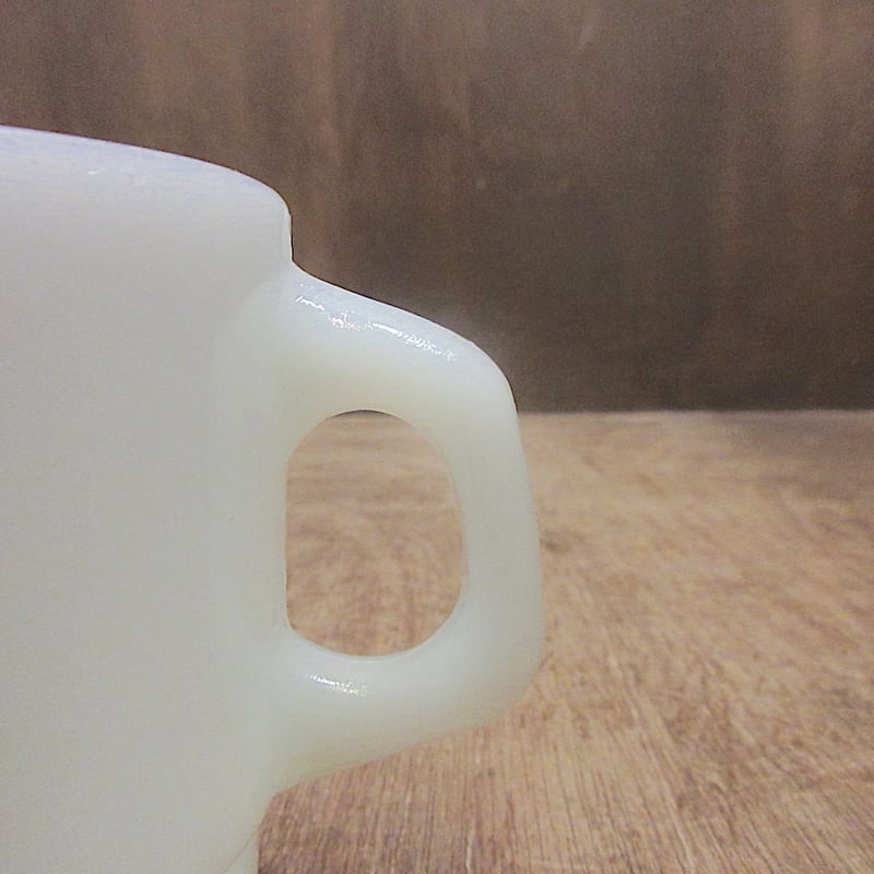 ビンテージ○Fire Kingスーパーフルーツレモンスタッキングマグ