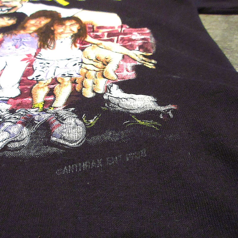 ビンテージ80's○ANTHRAX STATE OF EUPHORIAツアーTシャツ黒size