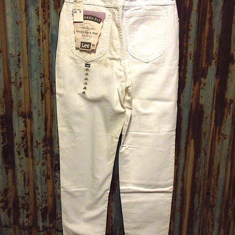 ビンテージ90’s●DEADSTOCK Leeレディースコットンテーパードパンツsize 12 M●260404j8-w-pnt-ot-w28古着1990sデッドストック