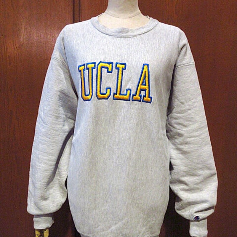 リバースウィーブ 刺繍タグ 90s USA製 UCLA