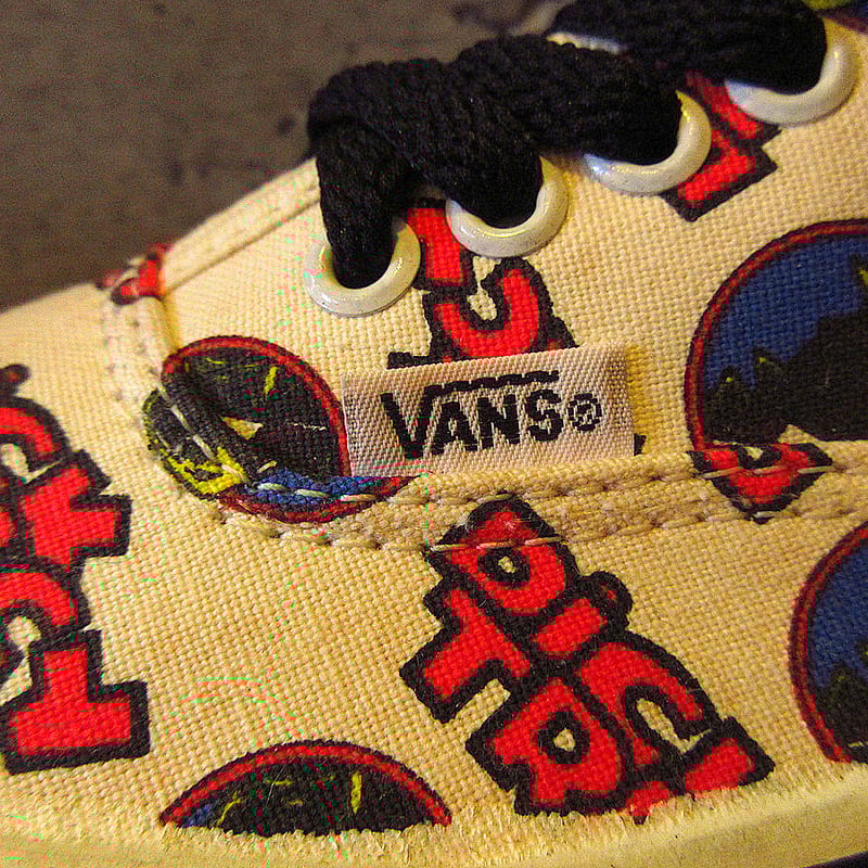 ビンテージ80's○DEADSTOCK VANS DICK TRACYオーセンティックsize ビンテージ80's○DEADSTOCK VANS DICK TRACYオーセンティックsize