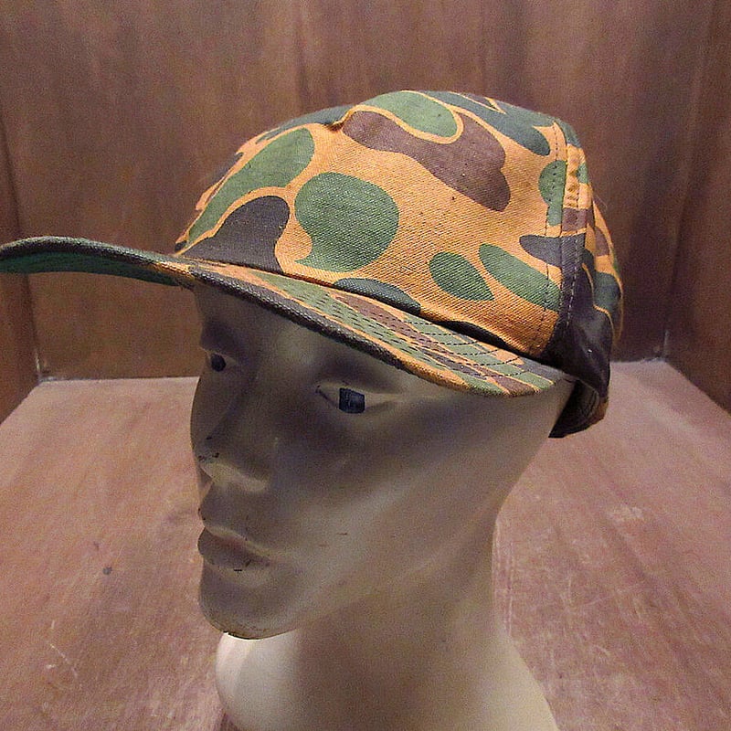 ビンテージ80's○ダックハンターカモスナップバック6パネル