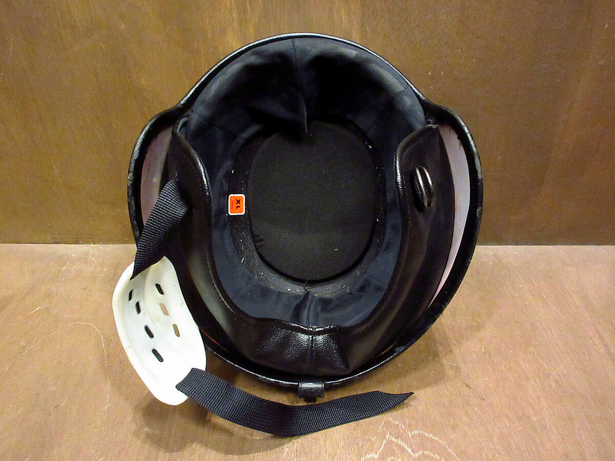ネスコ　ヘルメット ビンテージ60's○NESCO COMET DELUXE ハーフヘルメット白 XL○21061