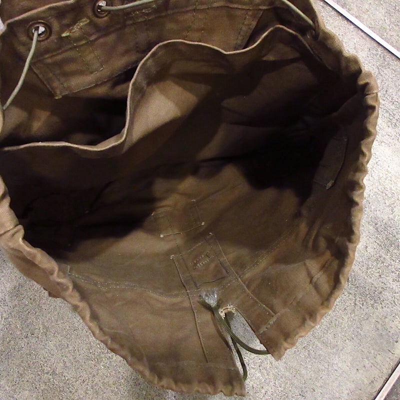 ビンテージ○チェコ軍キャンバスバックパック○220915c6-bag-bp