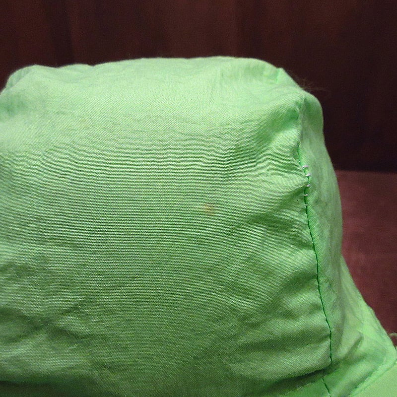 蛍光グリーン お茶のキャップ セーフティーキャップ | ABO-48 | アパレル製品 |機能性・高品質