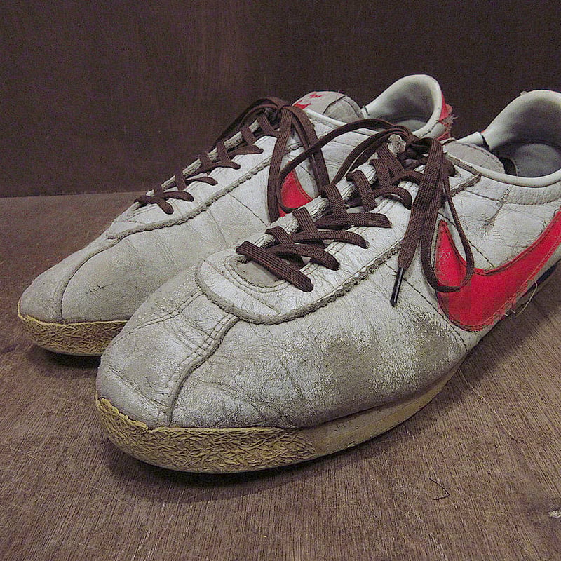 ビンテージ80's○NIKEレザーコルテッツ白×赤×青size 9○240523j3
