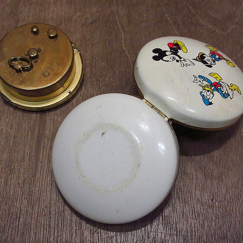 ビンテージ○PHINNEY WALKERミッキーマウス手巻きトラベル