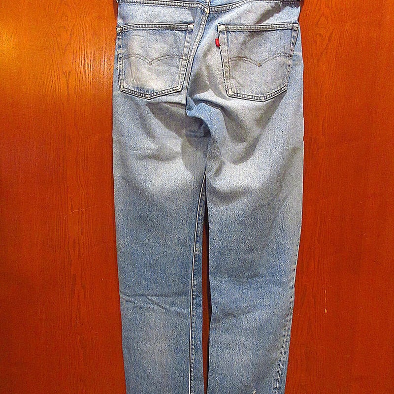 80s Levi's lot501 赤耳 W35 デニムパンツ ビンテージ80's○Levi's 501赤耳W35○210515s6-m-pnt-jns-W3