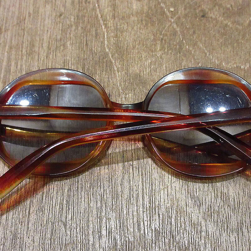 ビンテージ60's○foster grantべっ甲柄オーバルサングラス ビンテージ60's○foster grantべっ甲柄オーバルサングラス