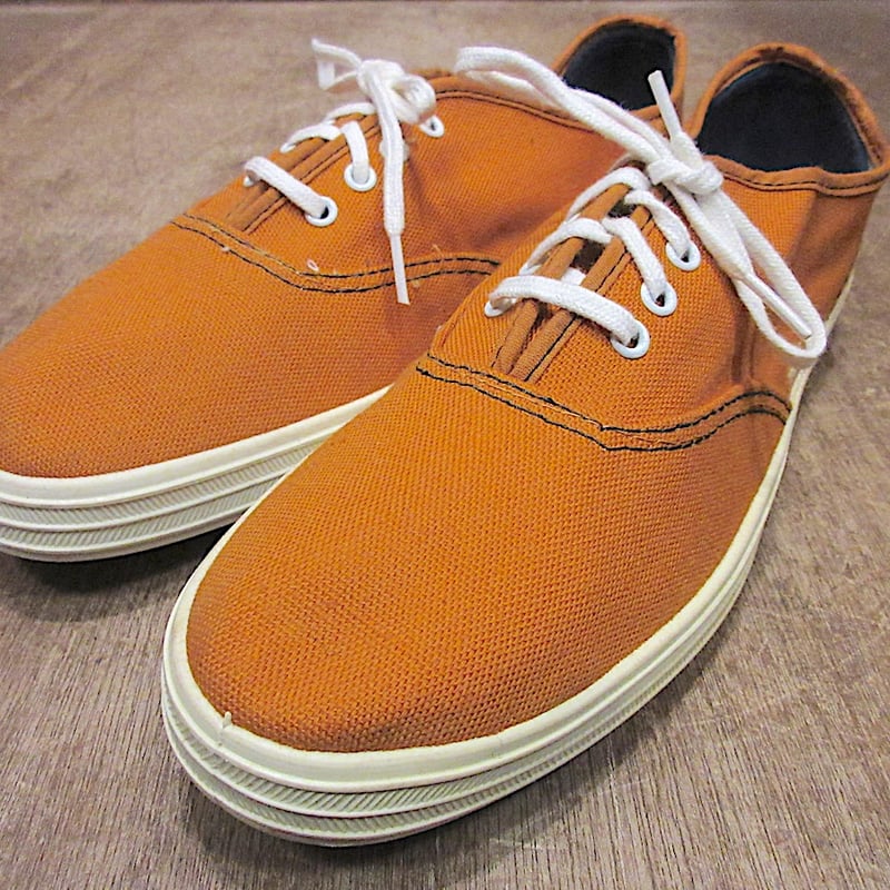 ビンテージ70's○DEADSTOCK Kratonレディースキャンバススニーカーsize
