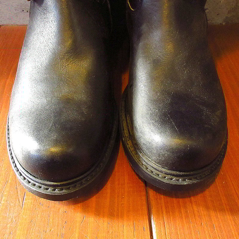 ビンテージ60's○DEADSTOCK KNAPPエンジニアブーツ黒size 8 5E○240