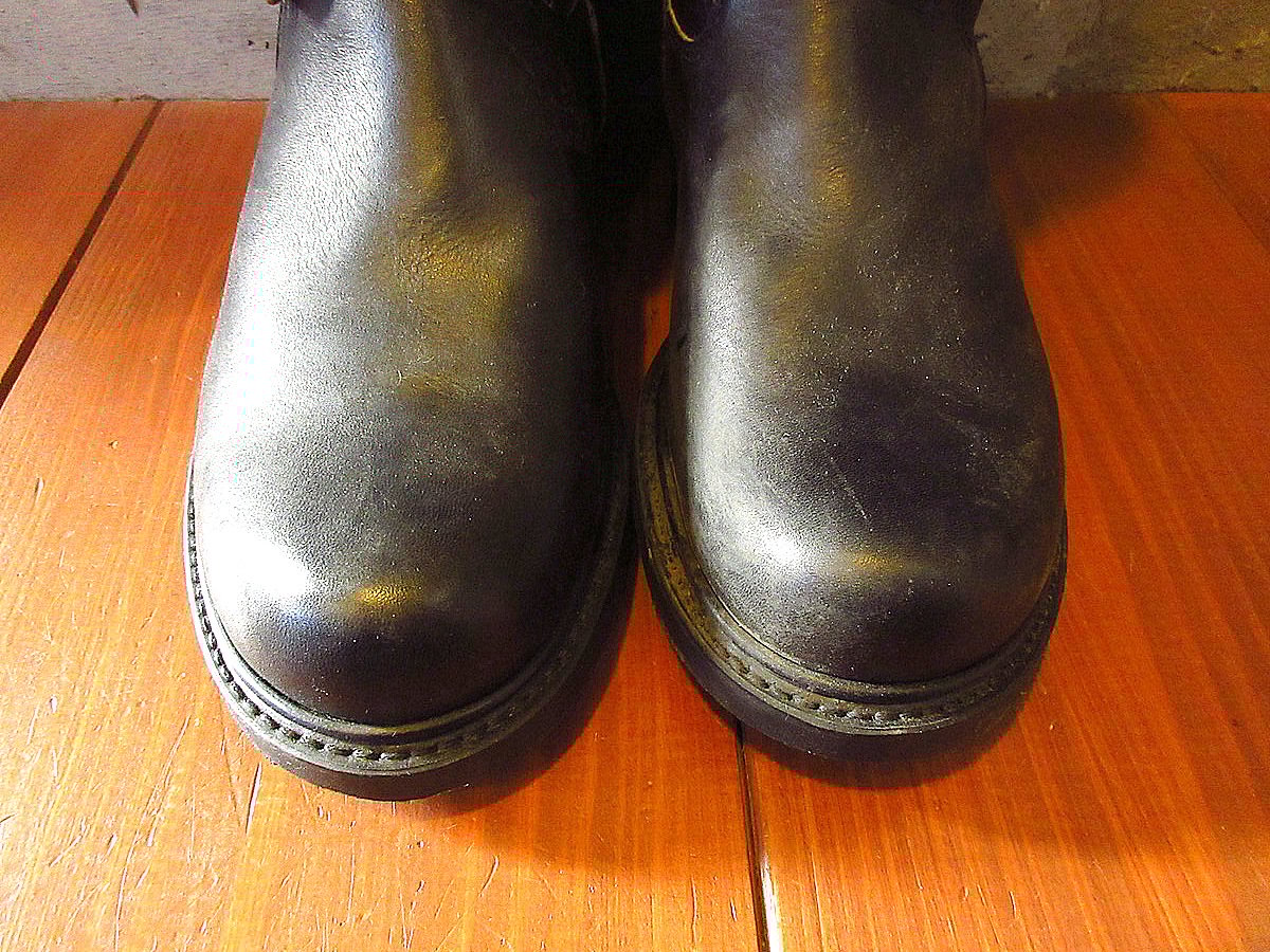 ビンテージ60's○DEADSTOCK KNAPPエンジニアブーツ黒size 8 5E○240 ビンテージ60's○DEADSTOCK KNAPPエンジニアブーツ黒size 8 5E○240