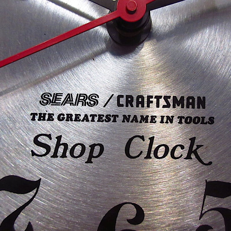 ビンテージ○SEARSソーブレードウォールクロック○220419i4-clk