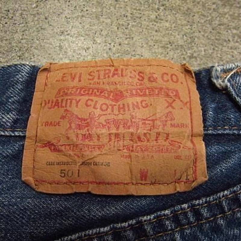 ビンテージ80's○Levi's 501赤耳カットオフショーツW32○odst ビンテージ80's○Levi's 501赤耳カットオフショーツW32○odst