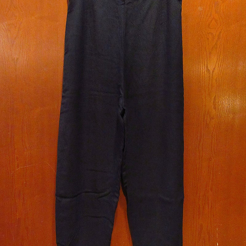 パンツ 50-60s rayon slacks pants ビンテージ50's60's○レディースレーヨンランチパンツ黒実寸W68cm
