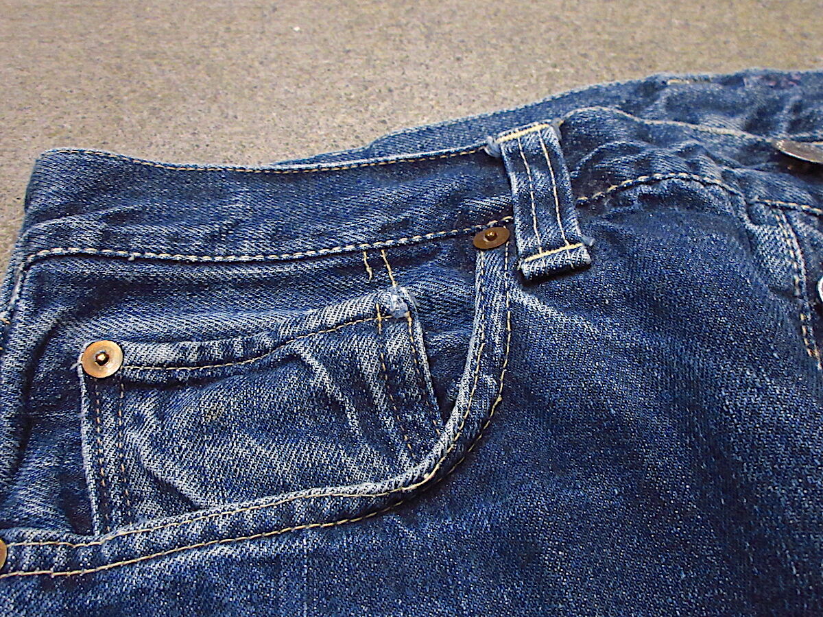 ビンテージ40's50's○Levi's 501 XX片面タブ47モデル実寸W81cm○220