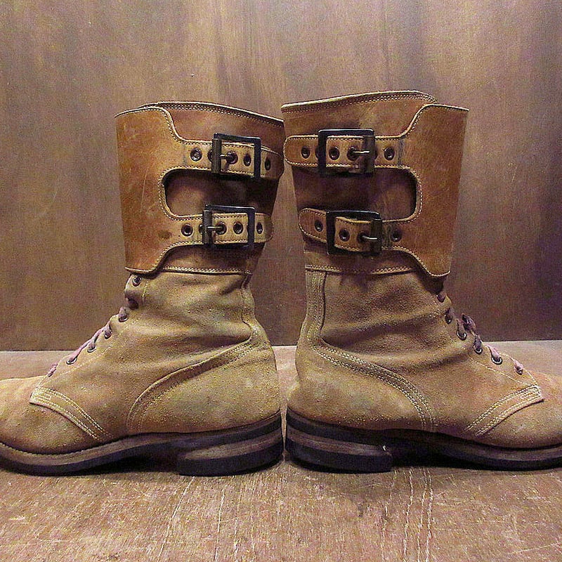 ビンテージ40's○U.S.ARMY M-43 2バックルコンバットブーツ茶