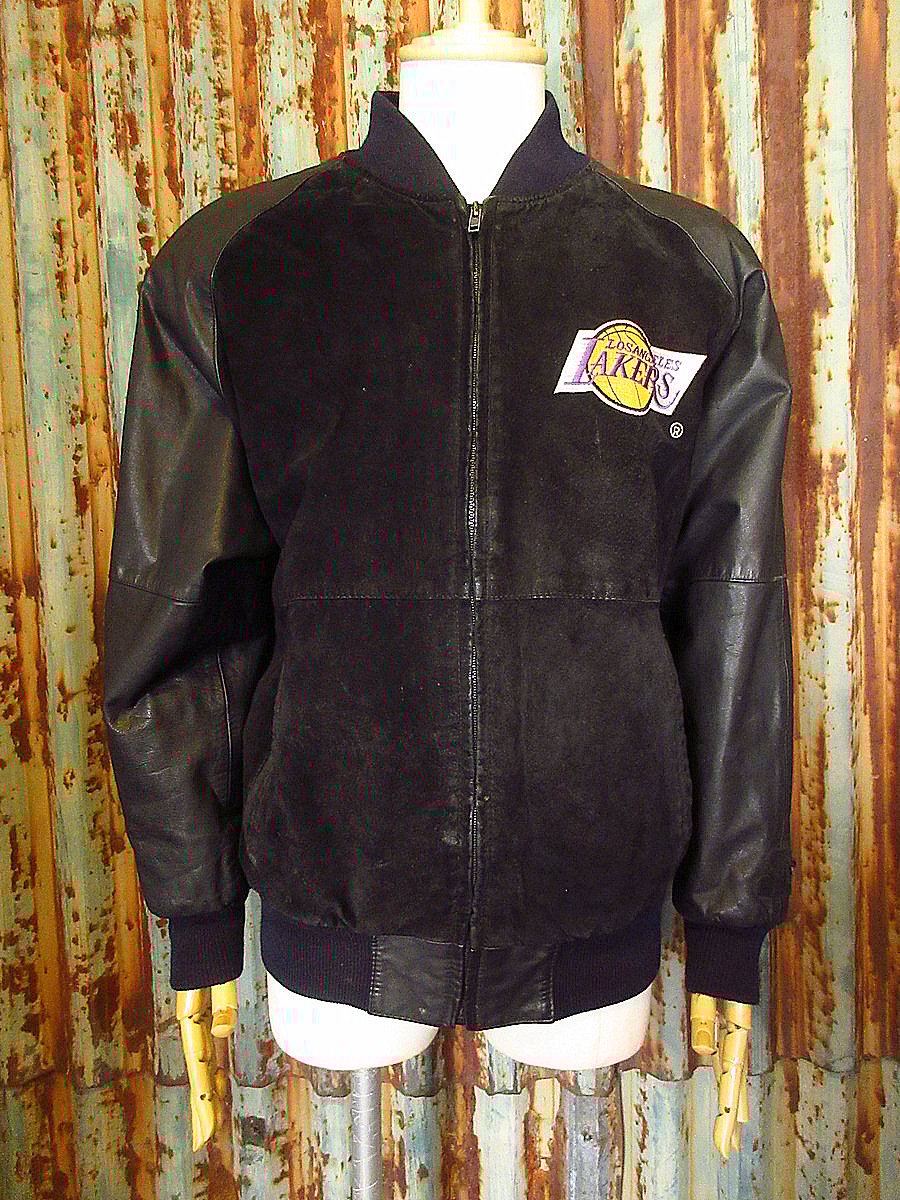 ビンテージ90's○STARTER LAKERSレザージャケットsize S ビンテージ90's○STARTER LAKERSレザージャケットsize S