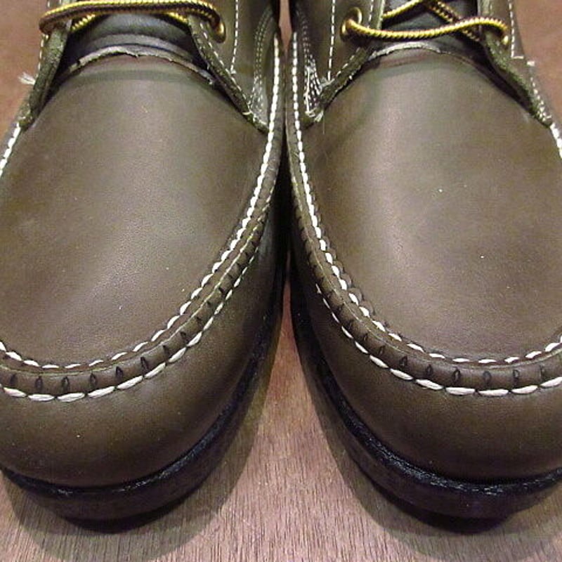 ビンテージ80's○DEADSTOCK WOLVERINEモックトゥワークブーツ ビンテージ80's○DEADSTOCK WOLVERINEモックトゥワークブーツ