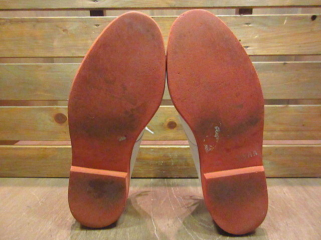 ビンテージ○Walk Overホワイトバックス8 E/C○200719n3-m-dshs-26