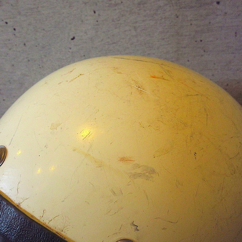 Sterling pro ヴィンテージ  ヘルメット バイク ビンテージ60's○Sterling Proジェットヘルメットホワイト○240802k8-hl