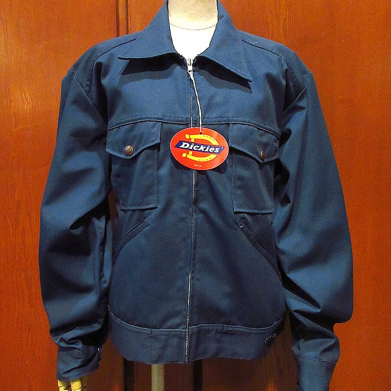 ビンテージ90's○DEADSTOCK Dickies裏ボアワークジャケット紺size 42/