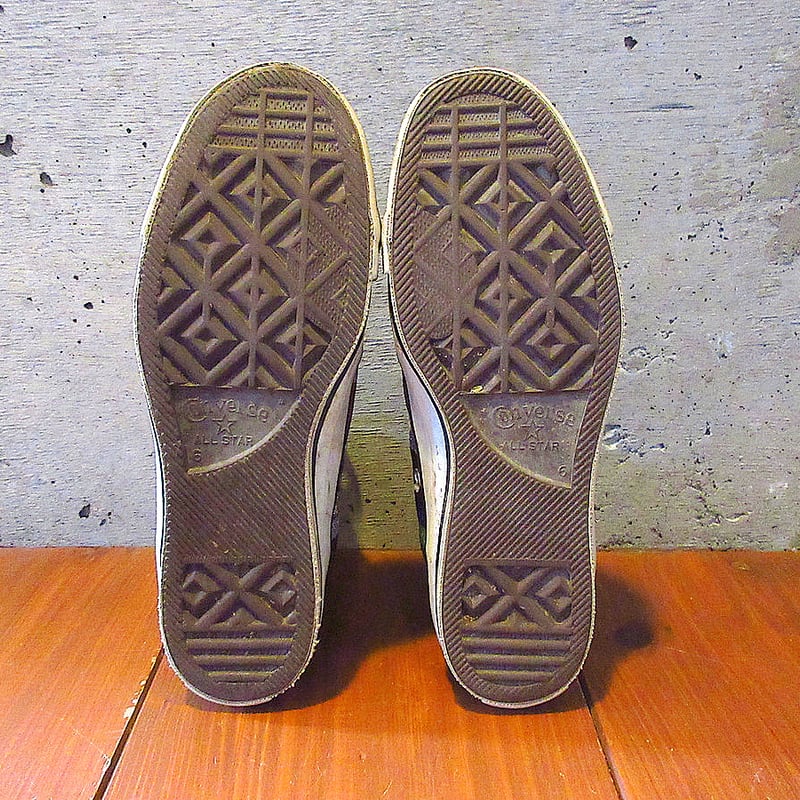 ビンテージ80's○MADE IN U.S.A. CONVERSE ALL STAR HIグリ