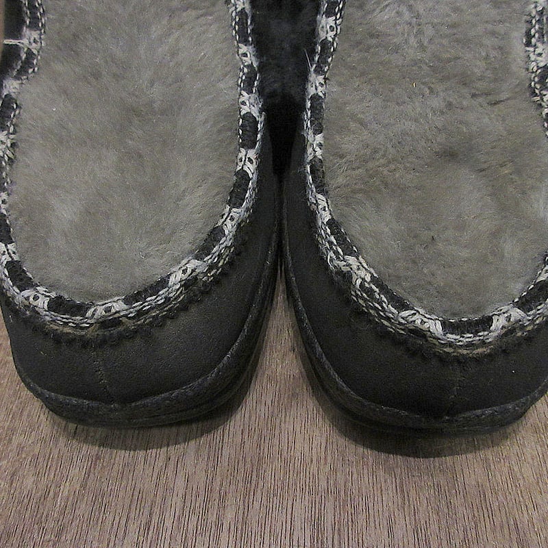 ビンテージ70's○SNOWLANDエスキモーブーツ黒×グレーsize 8 ビンテージ70's○SNOWLANDエスキモーブーツ黒×グレーsize 8