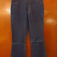 ビンテージ60's70's●DEADSTOCK Levi’s 646 BIG E W90cm●200808s3-m-pnt-jns-W35古着ジーンズデニムパンツヒッピーベルボトムUSA