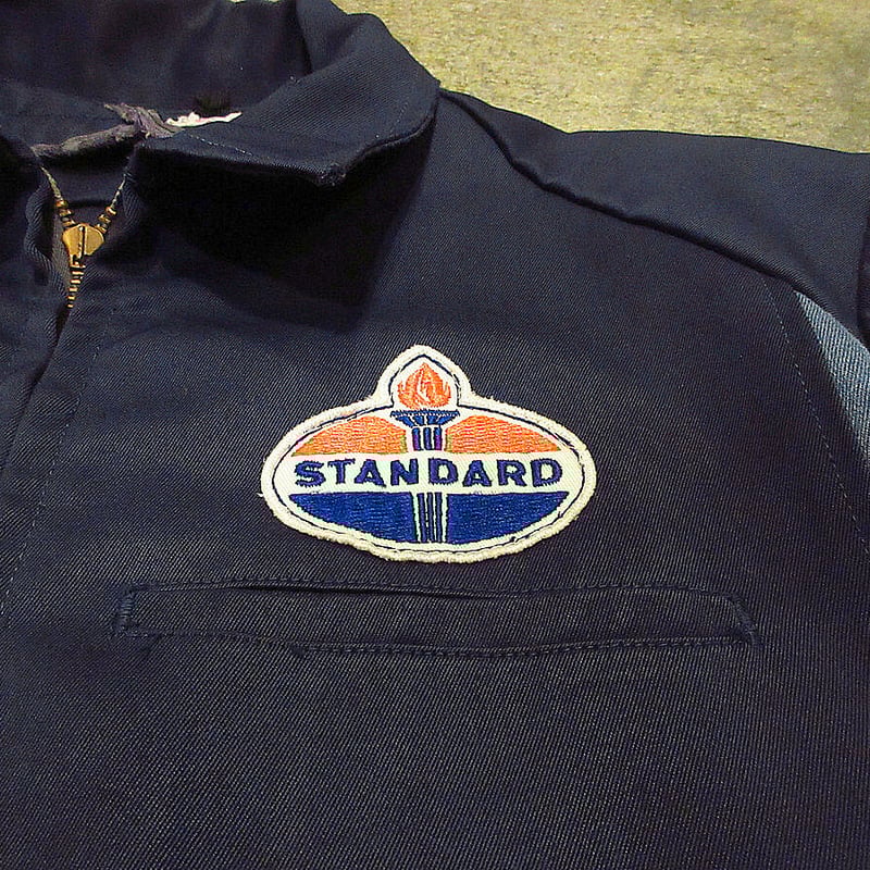 ビンテージ60's○Unitog STANDARD Oil切り返しワークジャケットsize 4